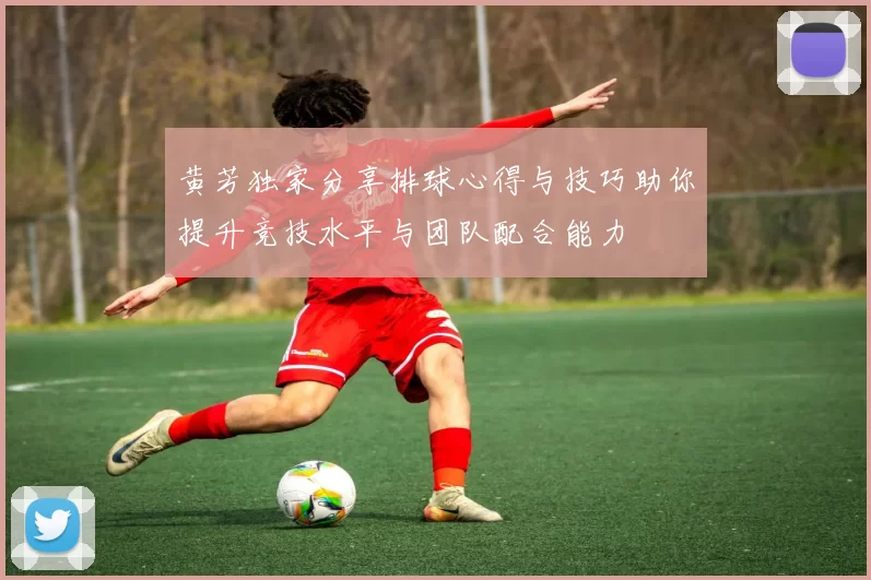 黄芳独家分享排球心得与技巧助你提升竞技水平与团队配合能力